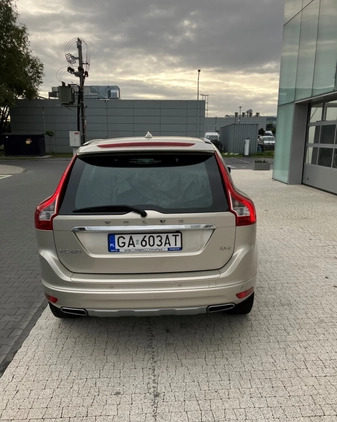 Volvo XC 60 cena 85000 przebieg: 239000, rok produkcji 2017 z Gdynia małe 22